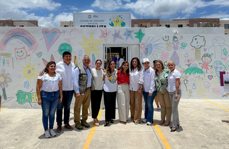 ANA PATY PERALTA Y MARA LEZAMA CONSTATAN REMODELACIÓN DE CAI “ESTRELLITA“