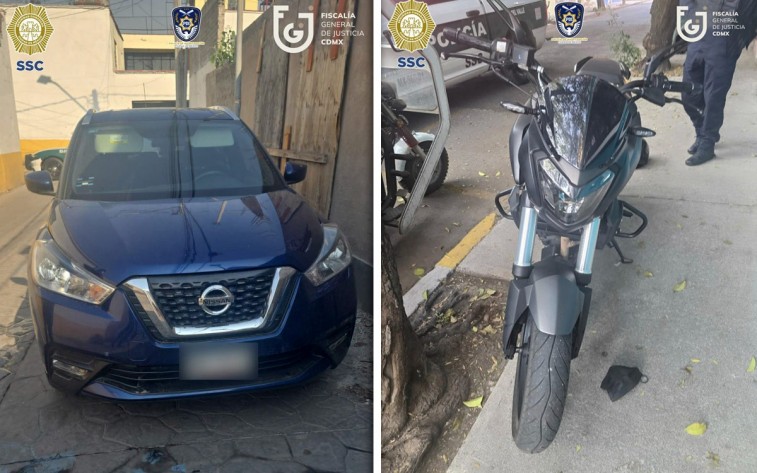 ASEGURAN VEHÍCULOS LIGADOS AL ASESINATO DE COLABORADORES DE CLARA BRUGADA EN CDMX