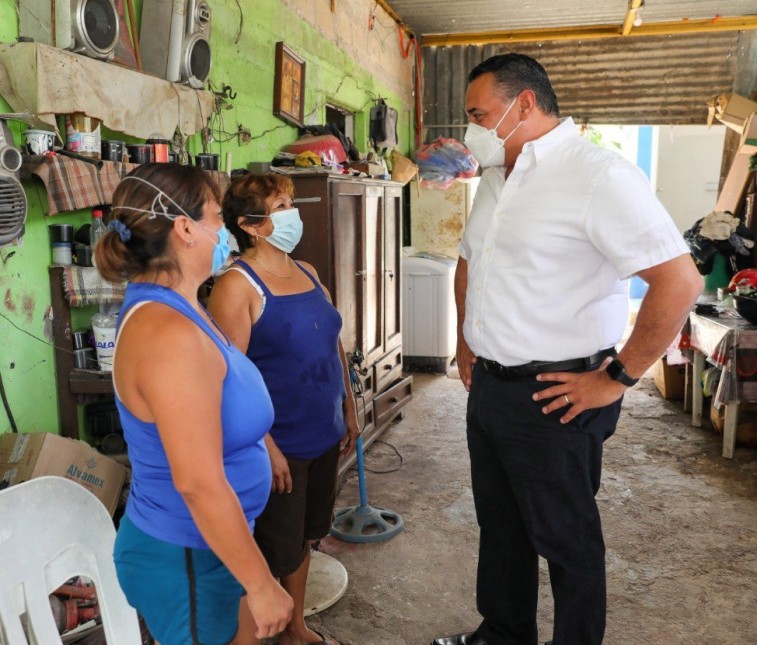 Boletín 555/2022  El Alcalde Renán Barrera garantiza que más familias mejoren sus condiciones de vida con viviendas dignas y seguras