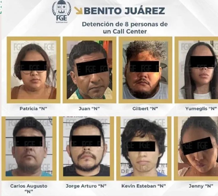 CAEN OCHO POR FRAUDE CON PAQUETES VACACIONALES EN CANCÚN