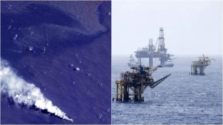 DENUNCIAN A PEMEX POR DERRAME PETROLERO EN EL GOLFO DE MÉXICO