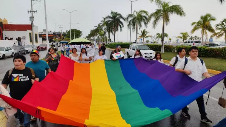LLUVIA DE COLORES EN CAMPECHE: MARCHA LGBT REÚNE A MÁS DE 300 PERSONAS POR LA IGUALDAD