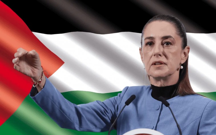RECONOCIMIENTO HISTÓRICO DE MÉXICO A PALESTINA DESTACA SHEINBAUM