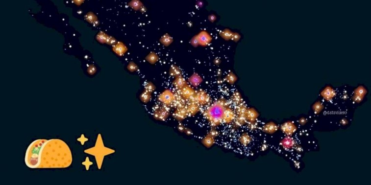 Taco Universe: Así se ven las taquerías de México desde el cielo